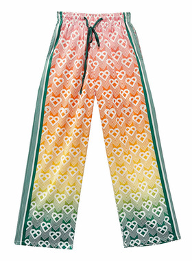 casablanca 度假夏威夷 百搭  西西里风夏威夷休闲长裤