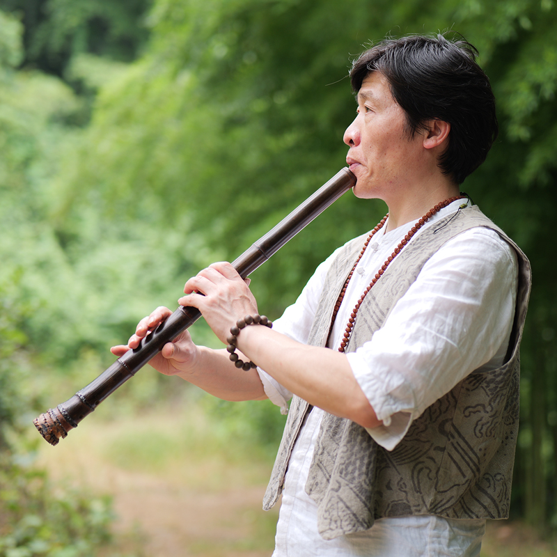 玉屏箫笛 姚茂顺亲制烟熏竹南箫