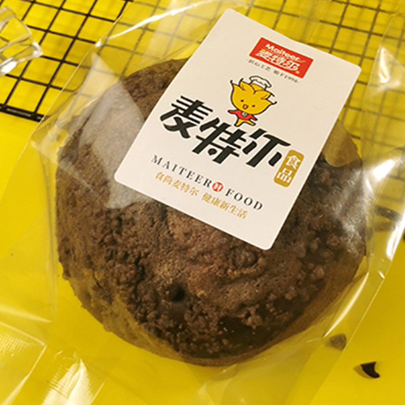 麦特尔巧克力雷神面包健康休闲小吃零食低脂粗粮早代餐欧包90g