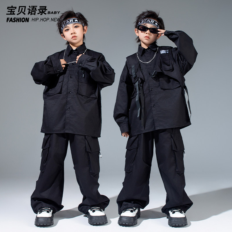 嘻哈街舞演出服儿童表演hip-hop