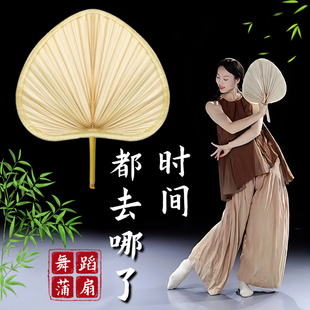 时间都去哪了扇子蒲扇舞蹈道具古典舞跳舞专用手工老式芭蕉扇蒲扇