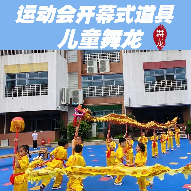 幼儿园运动会开幕式舞龙表演道具