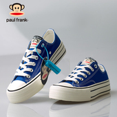 新款 板鞋 女低帮帆布鞋 透气爆款 子 厚底增高休闲鞋 大嘴猴2025春春季