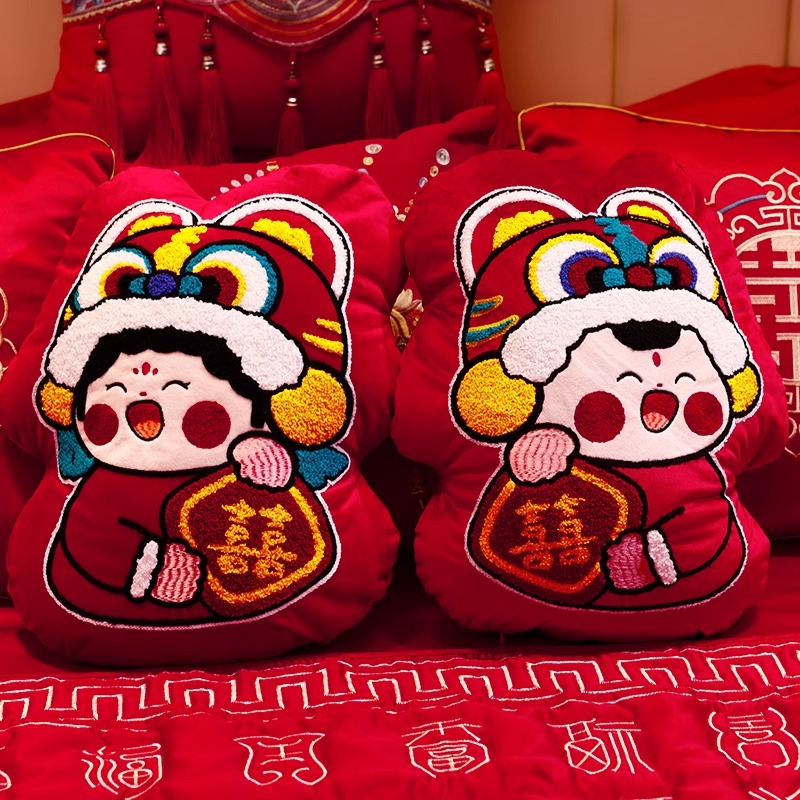 结婚压床娃娃一对新款高档