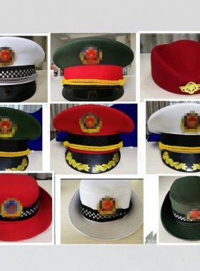 国旗班仪仗队升旗手帽子