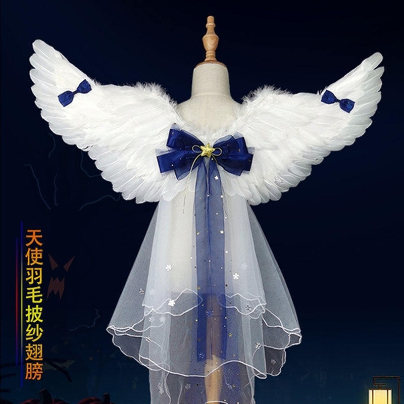 天使翅膀道具彩色cosplay