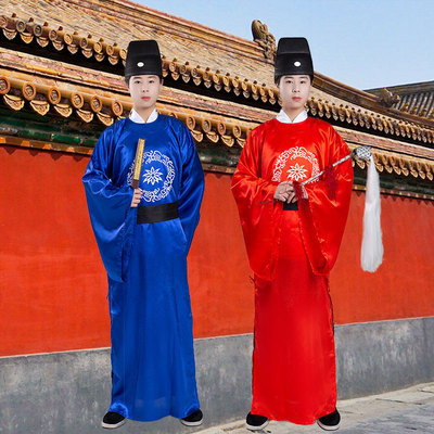 明朝宫廷太监服装男古装侍卫公公大总管演出戏服佛尘舞台演出
