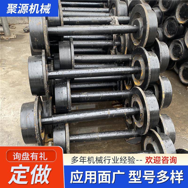 铸钢矿车轮翻斗式空心实心窑车轮铸造锻造矿用平板车铸铁矿车轮对