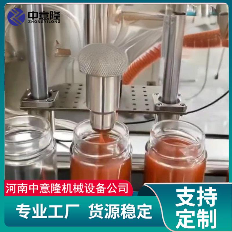 玻璃瓶/袋装番茄酱加工设备全自动灌装线果酱果膏设备生产厂家
