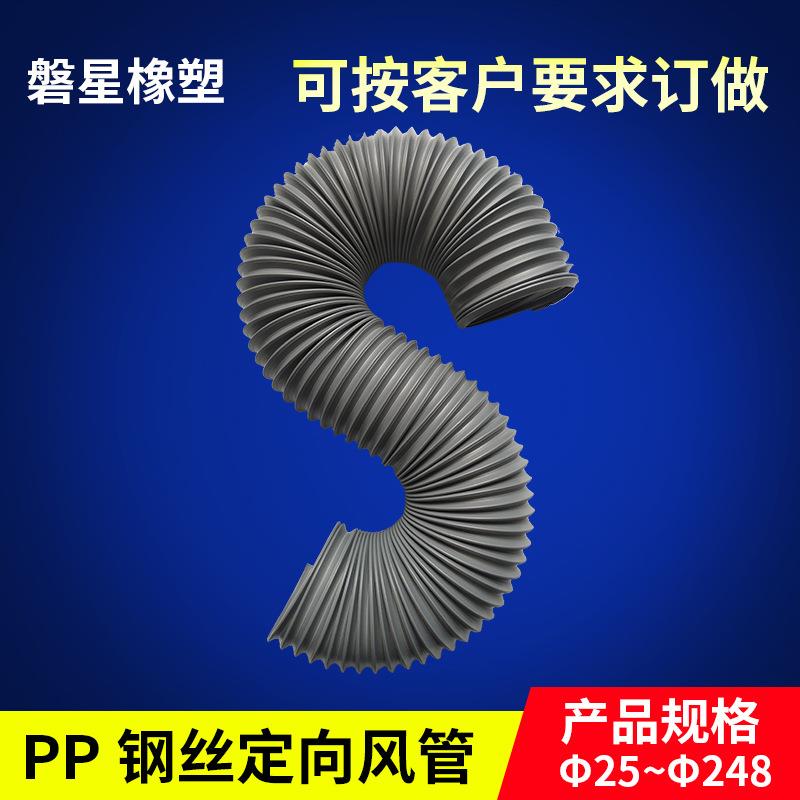 厂家供应塑料伸缩管PP钢丝伸缩管移动空调通风排气管折叠通风管