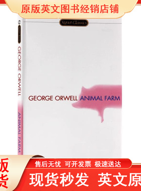 英文原版 动物农场庄园 Animal Farm George Orwell 乔治奥威尔
