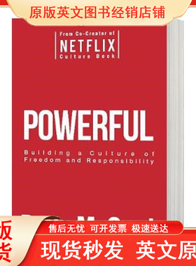 英文原版 奈飞文化手册 Powerful 奈飞前CHO帕蒂麦考德之作 企业管理 经营管理