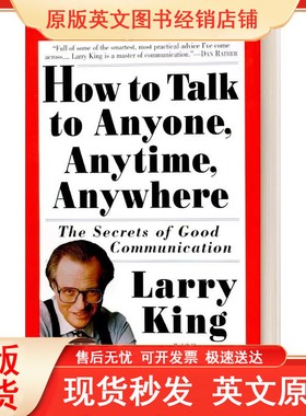 英文原版 How to Talk to Anyone Anytime Anywhere 高效交流的秘诀 英文版 进口英语原版书籍