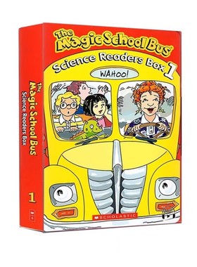 英文原版神奇校车英文23册 The Magic School Bus 绘本图画故事书分级读物桥梁书版点读版科普自然科学原版经典绘本