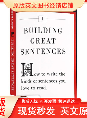 英文原版 如何造句 Building Great Sentences 英语写作学习指南 雅思托福写作指导书 进口书籍教材 现货