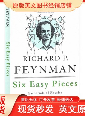 英文原版 费曼讲物理 入门第4版  Six Easy Pieces 六个简单的片段 聪明的老师讲解的物理要点 理查德·费曼 Richard P. Feynman