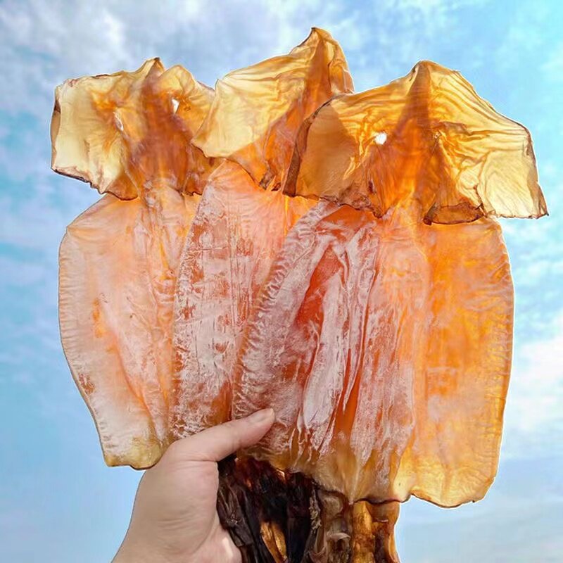 深海淡干鱿鱼干煲汤炒菜海鲜美食大号鱿鱼批发温州特产海鲜干货
