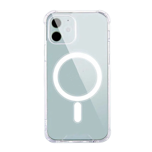 气囊防摔亚克力磁吸手机壳适用于苹果iPhone15保护套plus全包13max高级感14pro透明12精孔11充电无线xr简约xs