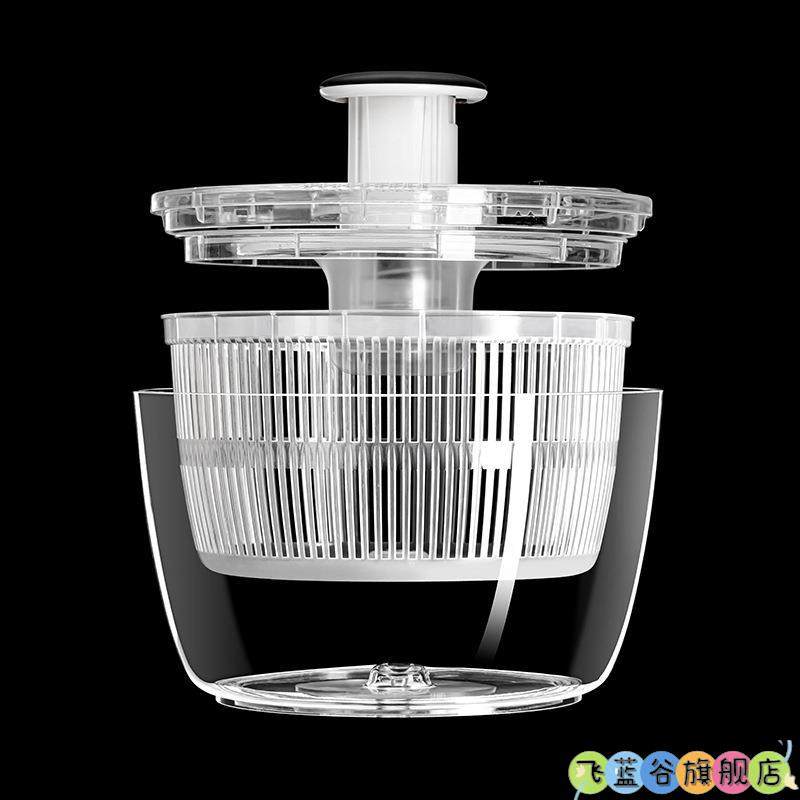 蔬菜脱水器家用水果沙拉脱水机厨房果蔬沥水篮手动按压式脱水机,厨房/烹饪用具,手动果蔬脱水器/甩水器,淘宝优惠券,粉丝福利购,淘宝优惠卷