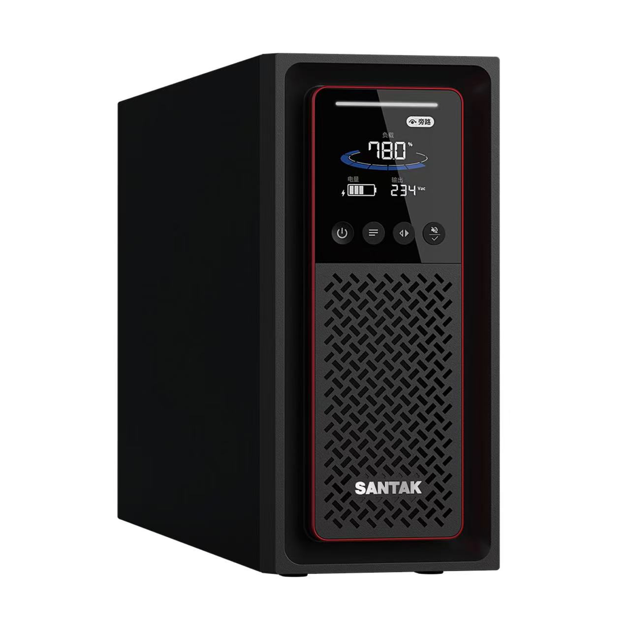 山特C2K UPS不间断电源 在线式稳压 2000VA/00W   服务器电脑机房