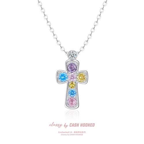 ClassybyCH 银饰 邂逅悸动系列 极光倩影吊坠 轻奢生日送礼