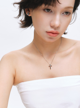 ClassybyCH 银饰 珠汐浮游系列 初序·PrimaOrdre 十字架吊坠