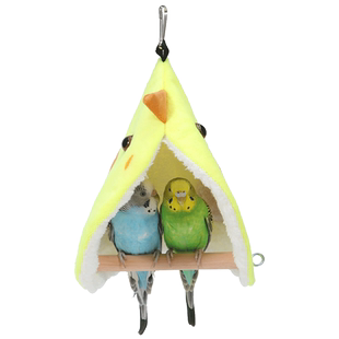 鹦鹉秋千吊床保暖棉窝玩具用品过冬鸟窝虎皮玄凤牡丹专用冬天保温