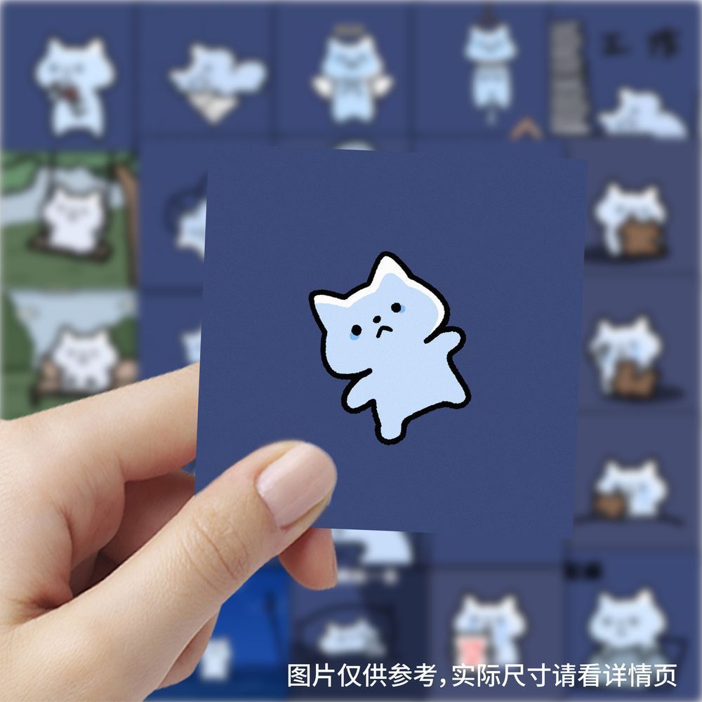 177张小哭猫头像卡通可爱