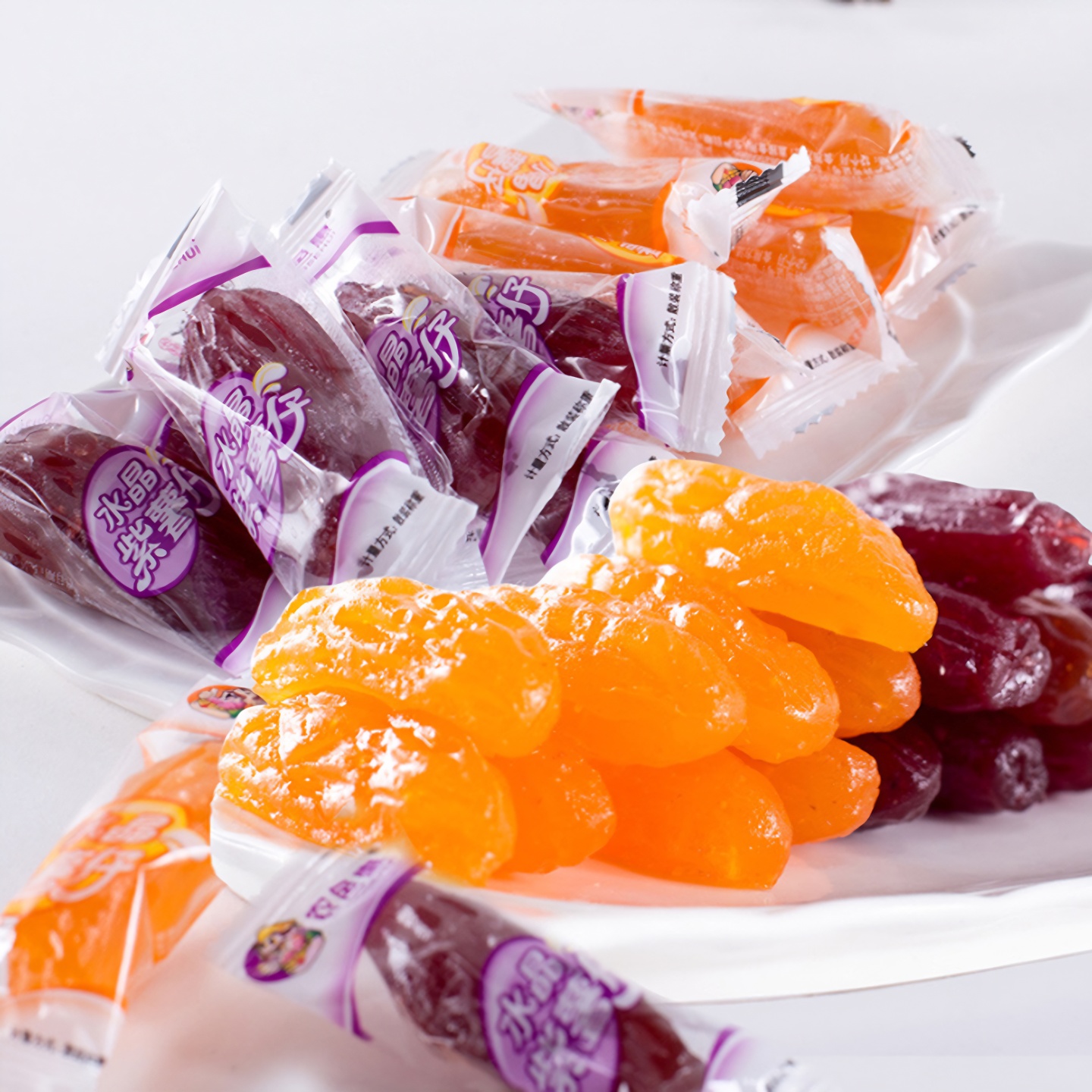 水晶紫薯仔小包装散称地瓜干薯类休闲零食龙岩连城特产红薯仔零食