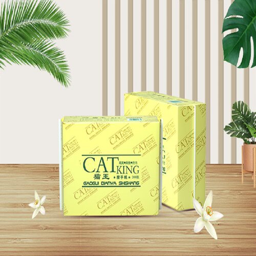 猫王200张擦手纸 整箱20包 货号M55