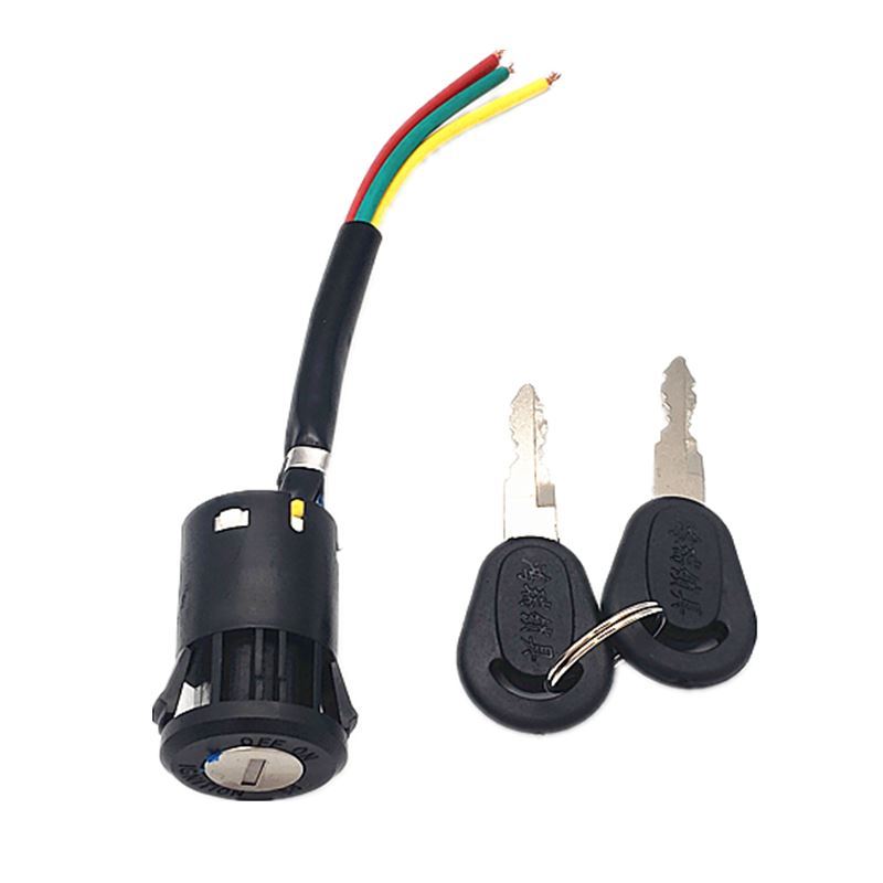 适用台铃领奥英格威永久五羊金彭比德文电动车电源钥匙锁锁芯通用