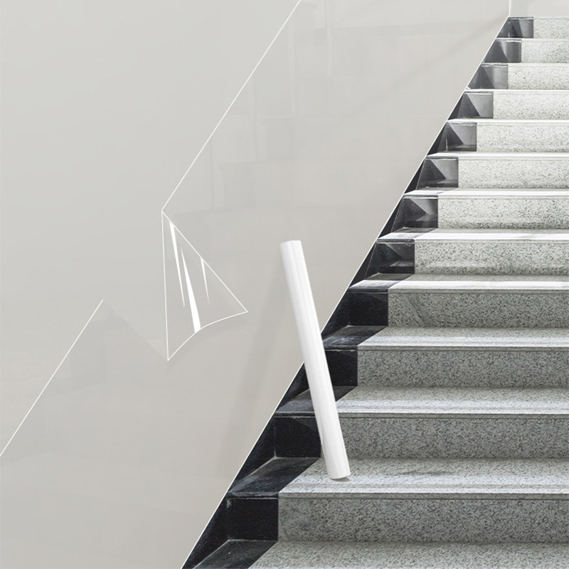 楼梯墙面保护膜防水墙贴护墙板自粘白墙壁防脏防踢透明贴纸护墙贴