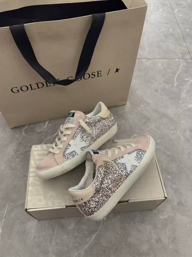 -K-K2025新款亮片星星复古做旧小脏鞋女低帮休闲运动脏脏鞋