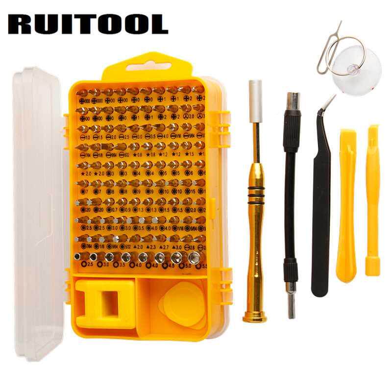 .RUI机TOOL108PCS多能螺丝批镊修子手机电脑数码功拆组合维工具迷使用感如何?