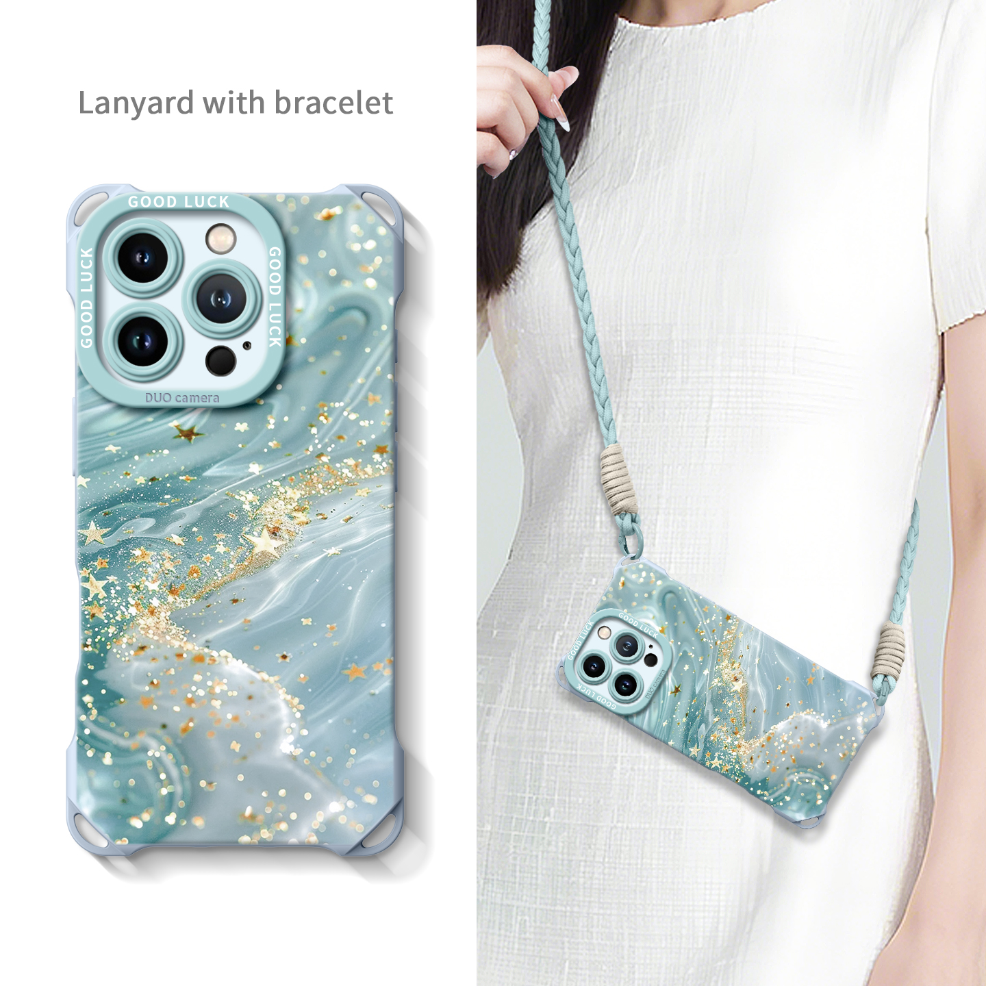 【鎏金生财】优质硅胶壳带挂绳