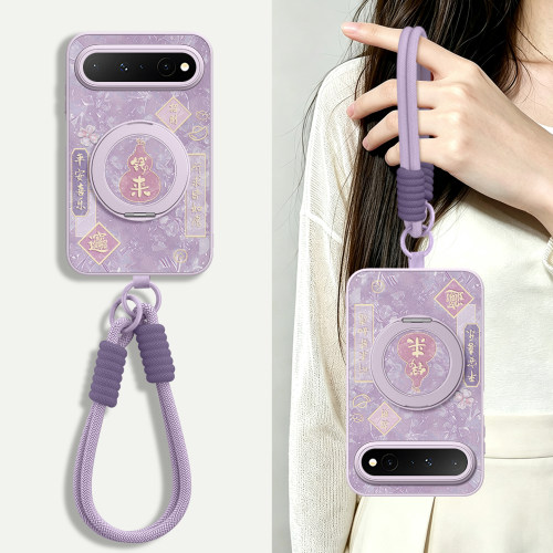 【钱来葫芦】皮纹壳带挂绳