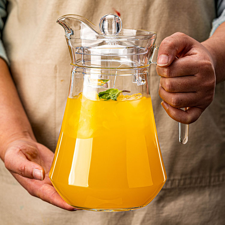 乐美雅无铅玻璃冷水壶耐高温