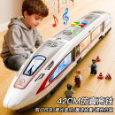 高铁火车男孩玩具儿童复兴号动车模型和谐号仿真电动列车宝宝早教