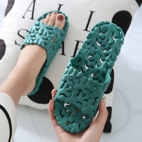 夏季浴室洗澡防滑软底情侣凉拖鞋