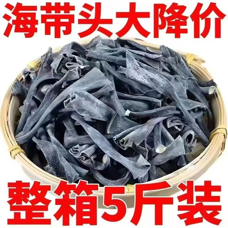 福建霞浦海带头干货特级厚海带根特厚特级海带梗新货非海带苗