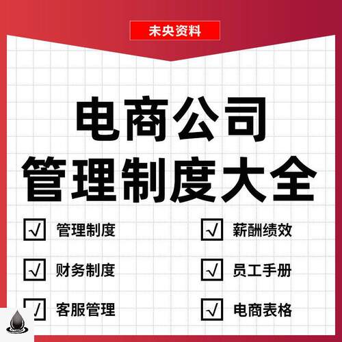 电商公司管理制度客服薪酬绩效考核话术拼多多团队运营表格资料