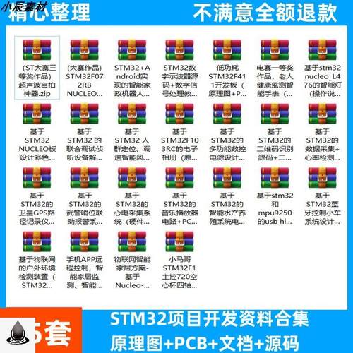 stm32项目全套资料合集单片机电子设计大赛嵌入式文档案例源代码-封面