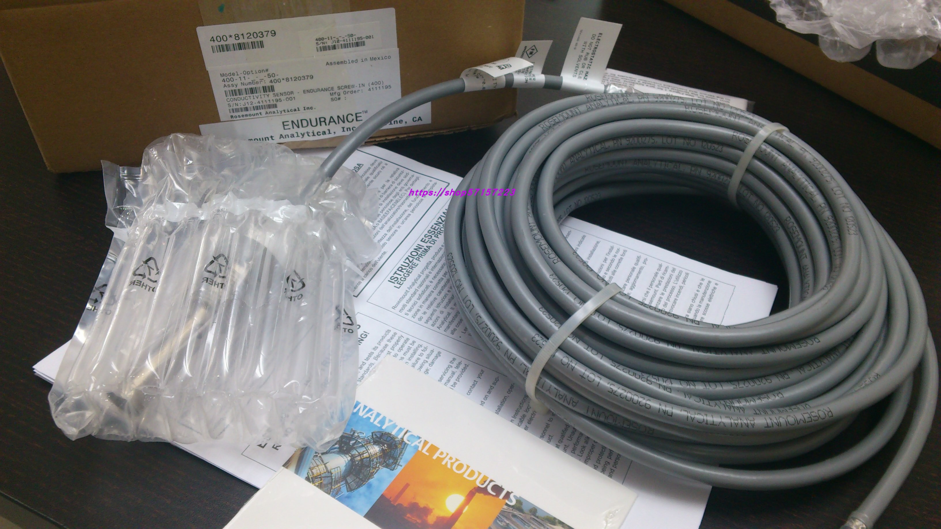 rosemount 罗斯蒙特 电导率传感器400-1102396r-10-21-54议价