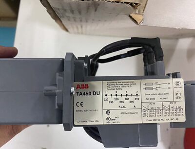 全新原装ABB热过载继电器TA450DU-310 220-310A 1SAZ511201R1003