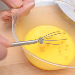 Manual egg whisk, stainless steel egg whisk baking tools
