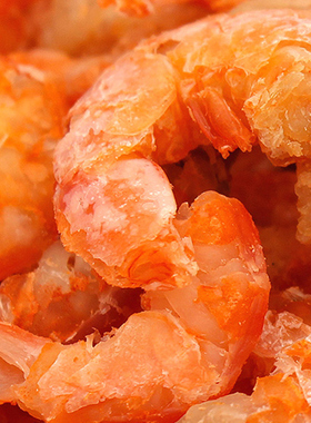 大虾仁干】大连金钩海米干货非特级虾米海鲜开洋新鲜虾干即食官方