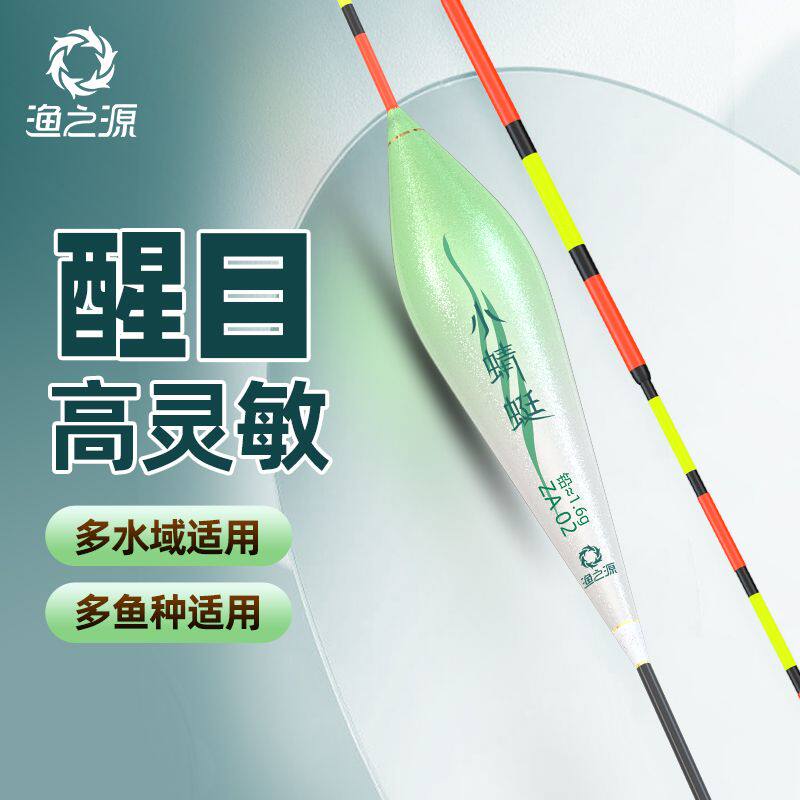 渔之源纳米鱼漂醒目高灵敏日夜两用套装鲫鱼鲤鱼浮漂钓鱼全套正品