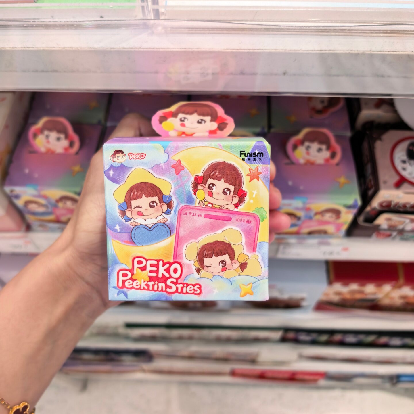 名创优品PEKO梦境奇遇趣趴趴系列盲盒MINISO