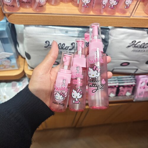 MINISO三丽鸥甜酷系列hellokitty喷雾分装瓶名创优品