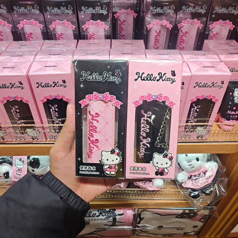 MINISO凯蒂猫闪闪派对系列香水丝绒玫瑰沙漠玫瑰名创优品